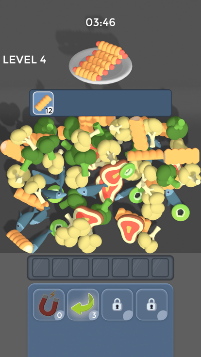 Foody Match 3D游戏截图