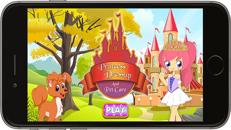 Princess Dress Up And Pet Care游戏截图