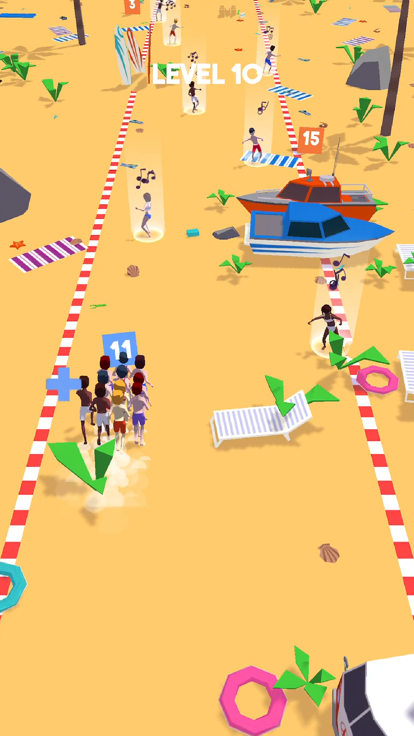 Beach Run 3D!游戏截图