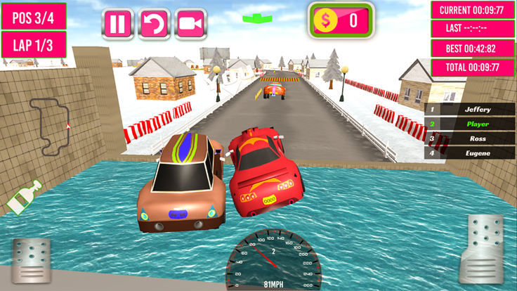 Kids Rally Cars 3D游戏截图