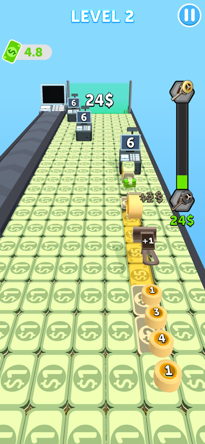 Tape Gun Run游戏截图