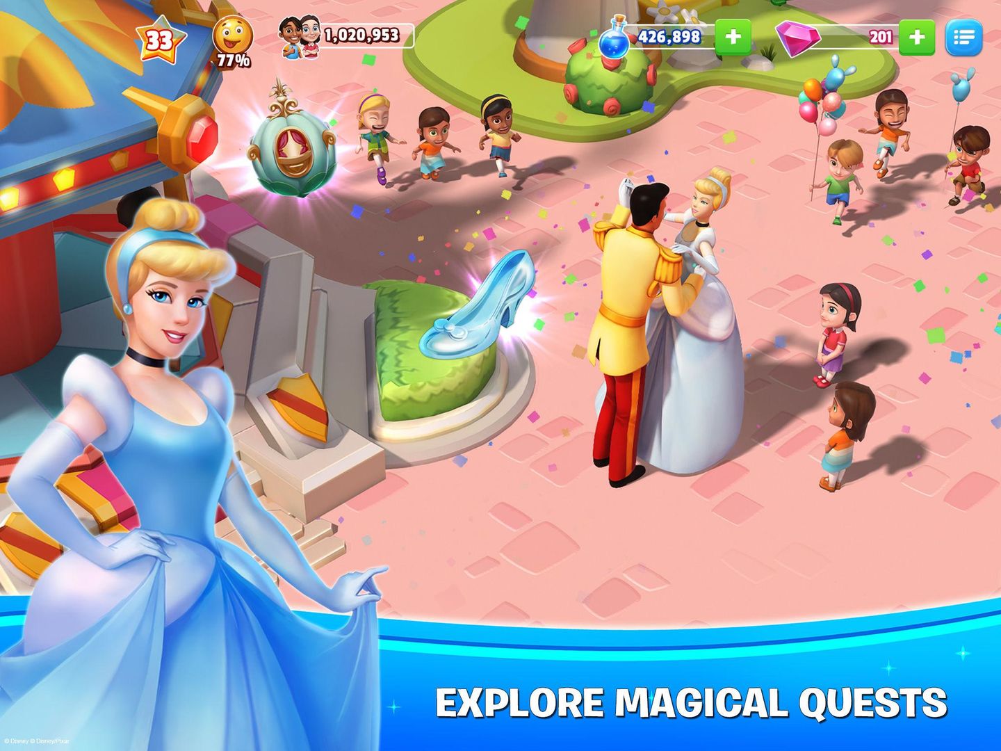 Screenshot of Disney Magic Kingdoms