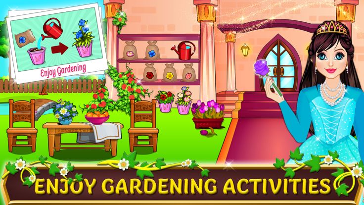 假装公主娃娃屋游戏截图