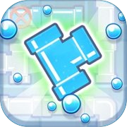 Pipe Puzzle Water 定番ゲームで暇つぶし