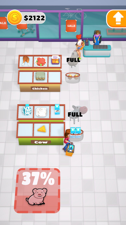 Supermarket Merge游戏截图