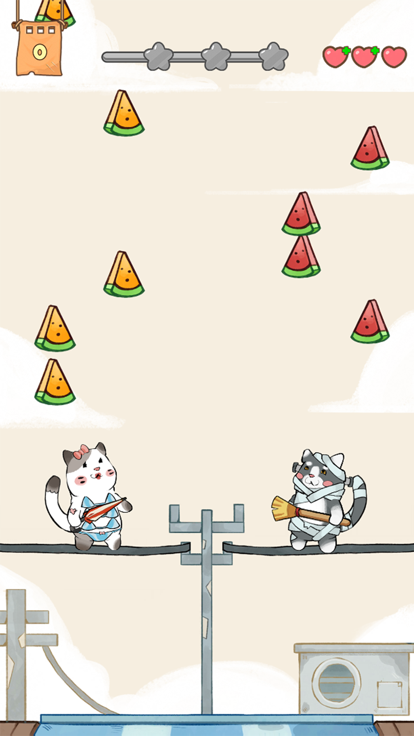 Slash Cats: Duet Popcat Music!游戏截图