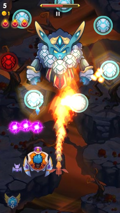 Sky Champ (天尺): 怪物弹珠 - 街机射击游戏游戏截图