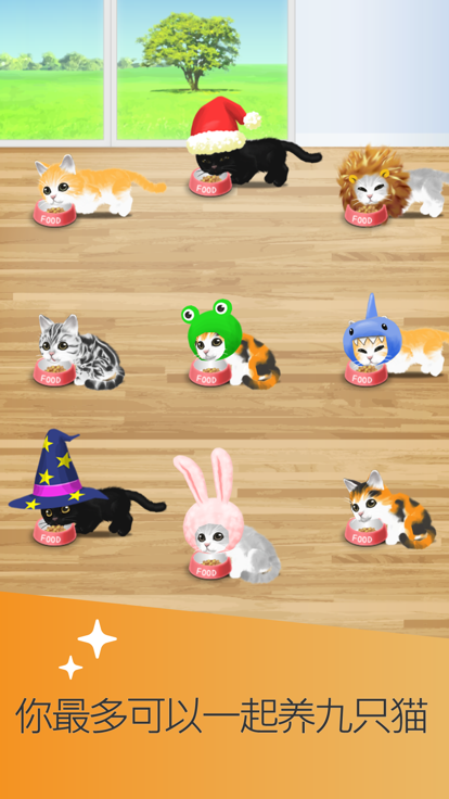 治愈的猫育成游戏游戏截图