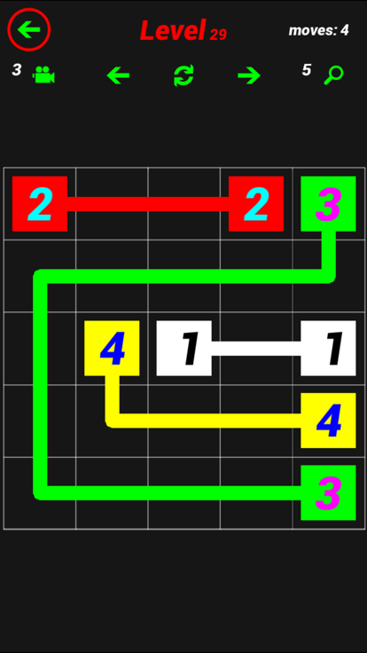数字连线解谜游戏截图