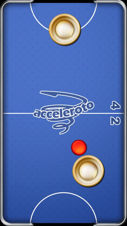 桌上冰球黄金版 - Air Hockey Gold游戏截图