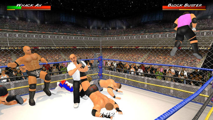 Wrestling Revolution 3D (Pro)游戏截图