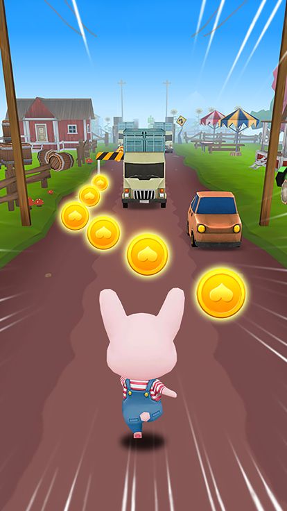 Cat Surfers: Kitty Gold Run游戏截图