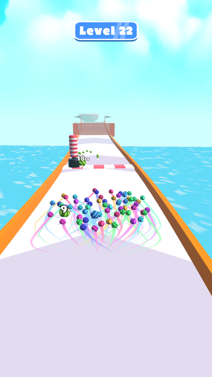 Level Up Balls游戏截图