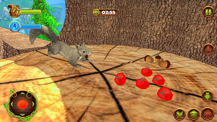 松鼠 生存 模拟器游戏截图