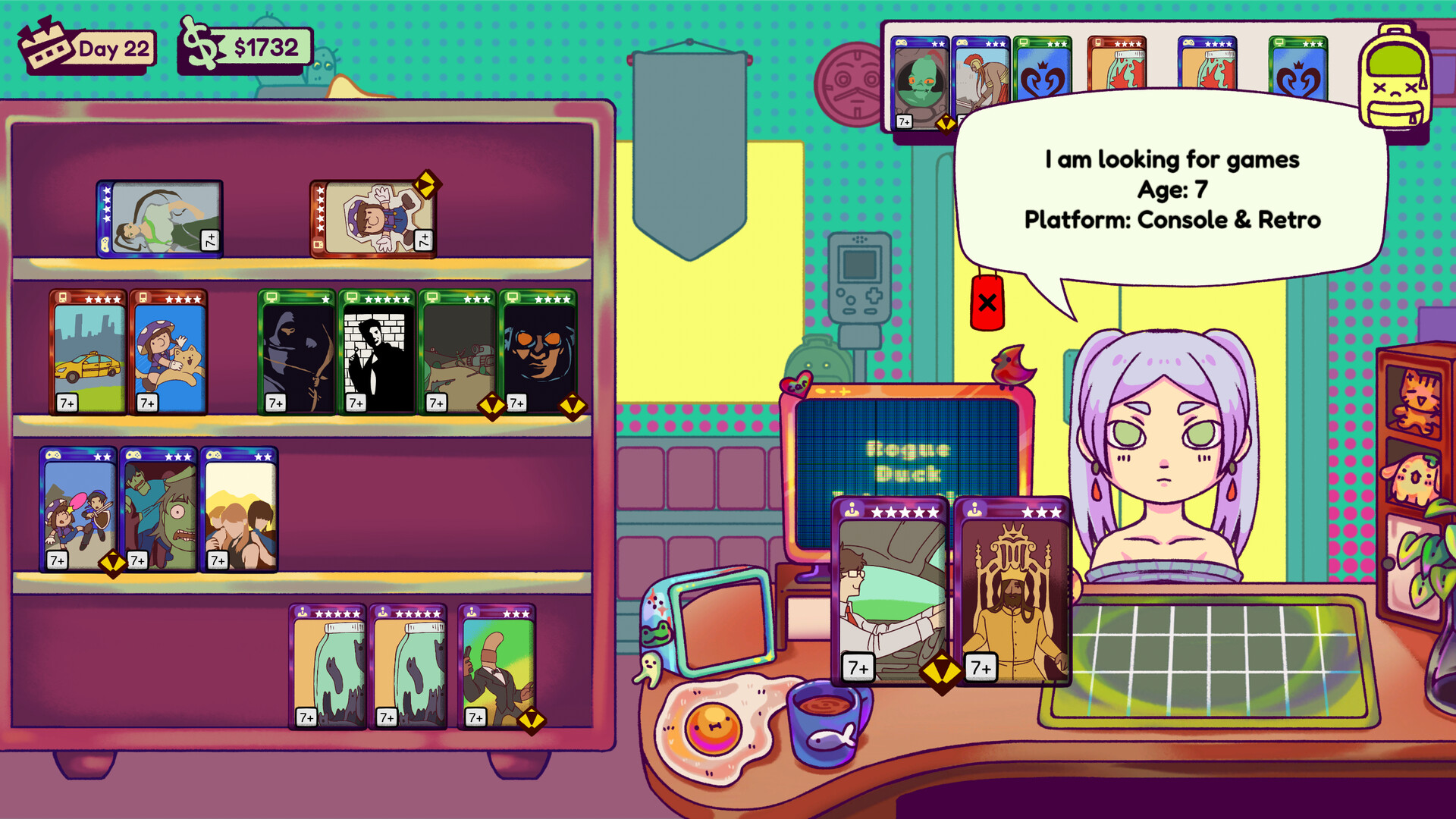 二手游戏店模拟器游戏截图