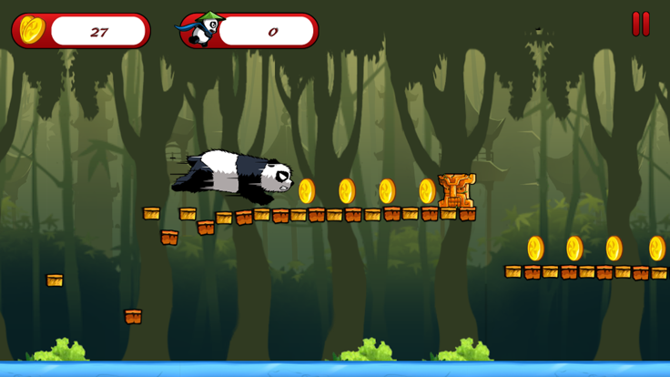 Panda Adventure Run and Jump游戏截图