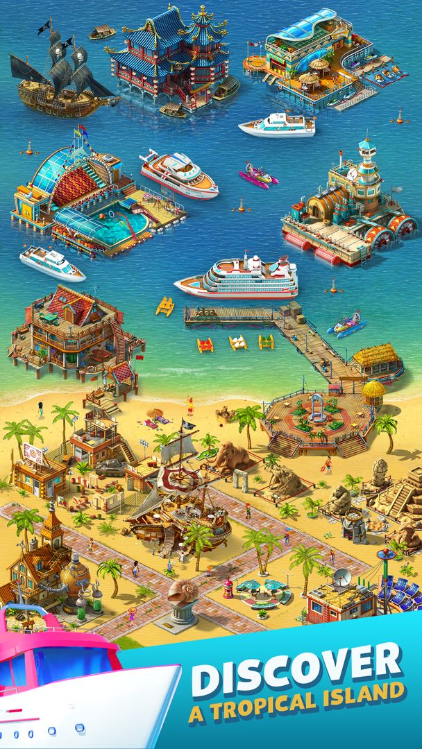 Screenshot of Paradise Island 2: Hotel Game