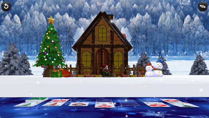 Christmas Solitaire.游戏截图