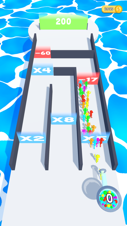 Crowd Maze 3D!游戏截图