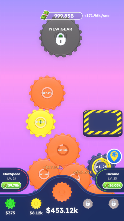 Cogs Clicker游戏截图