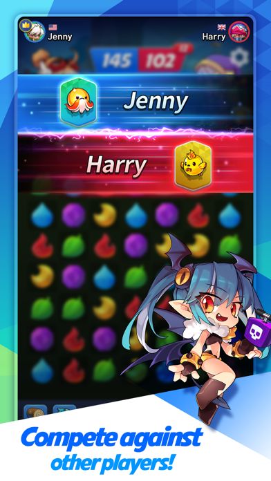 WIND Runner : Puzzle Match游戏截图