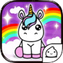 Unicorn Evolution - Idle Cute Clicker Game Kawaiiicon