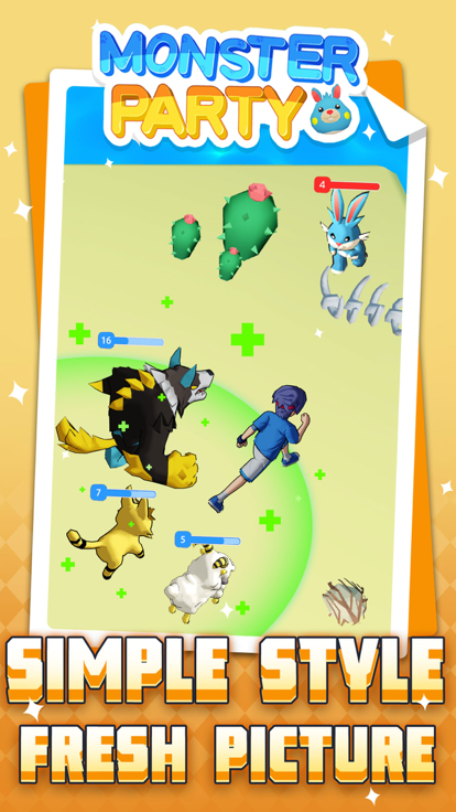 Monster Party: Idle Adventure游戏截图