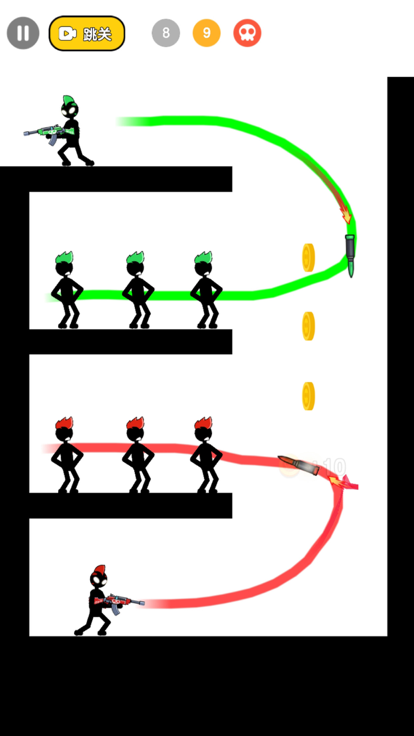 火柴人大营救游戏截图