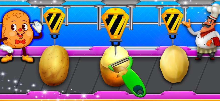 Tasty Potato Chips-Spicy Games游戏截图