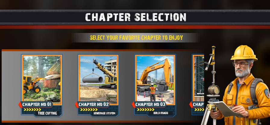 Snow Excavator JCB Simulator游戏截图