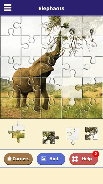Elephant Love Puzzle游戏截图