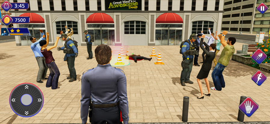 City Patrolling Duty Police游戏截图