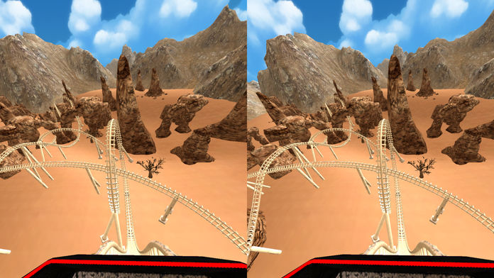 VR Roller Coaster for Google Cardboard游戏截图