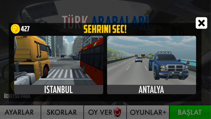 Türk Arabaları Yarış & Sürüş游戏截图