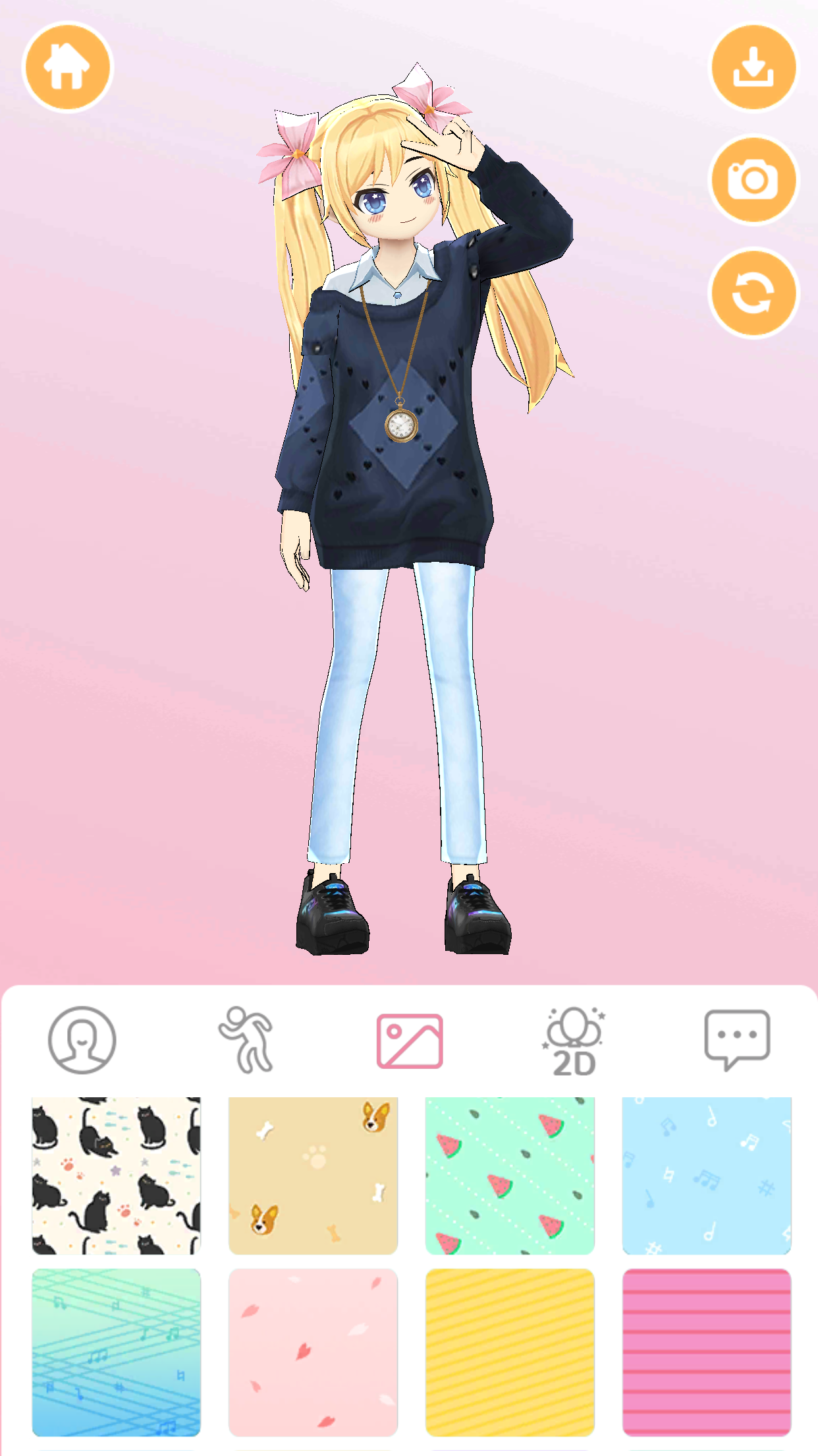Girl-Styledoll时尚秀-Avatar maker游戏截图