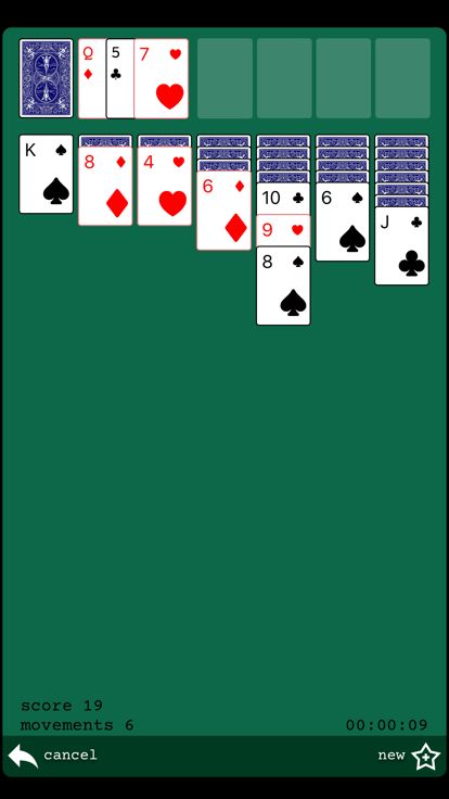 Solitaire, cards game游戏截图