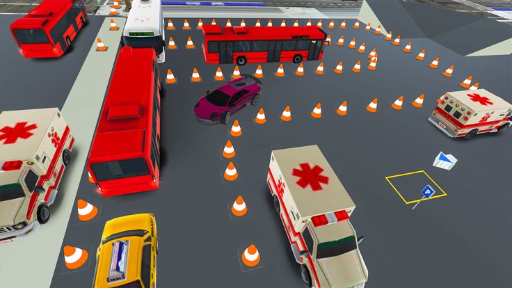 Sports Car Drive Parking 3D游戏截图