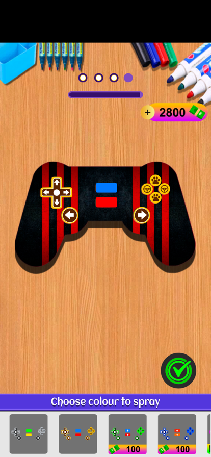 Diy Joystick Spray Paint Art游戏截图