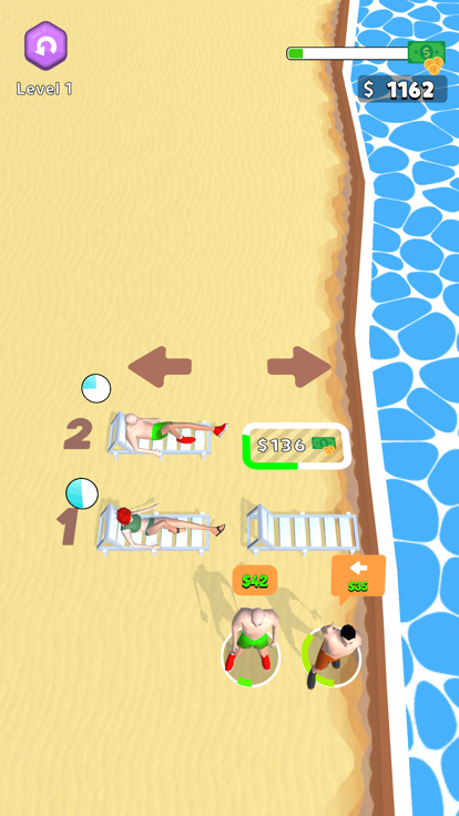 Fill The Beach游戏截图