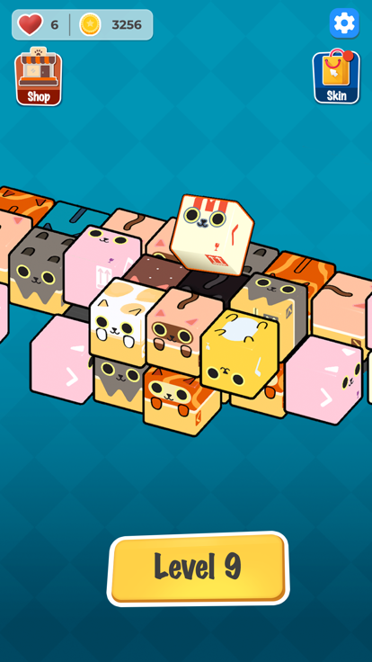 Cat Block Jam 3D游戏截图