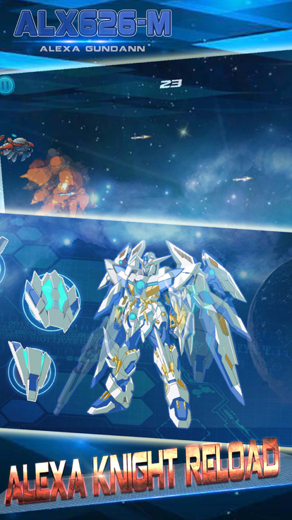 型号 ALX626-M: 高达模型拆解及拼装 机战王城之巅 益智小游戏游戏截图