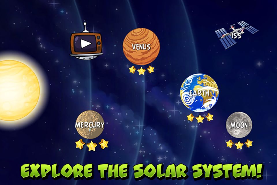 Screenshot of Angry Birds Space HD