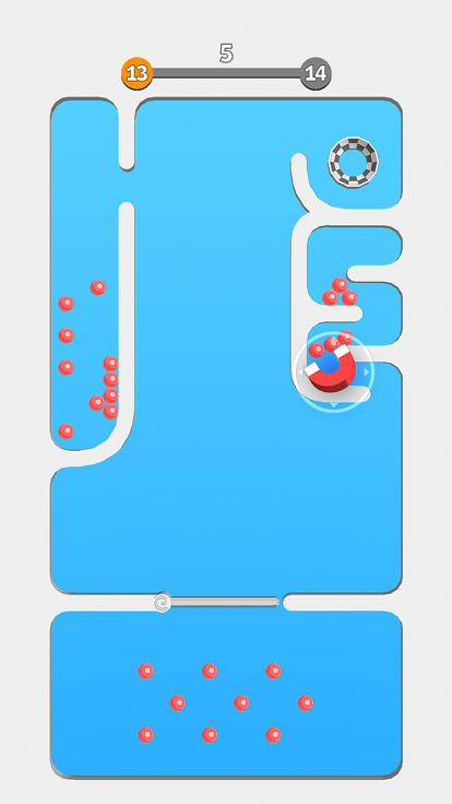 Magnet Marble Maze游戏截图