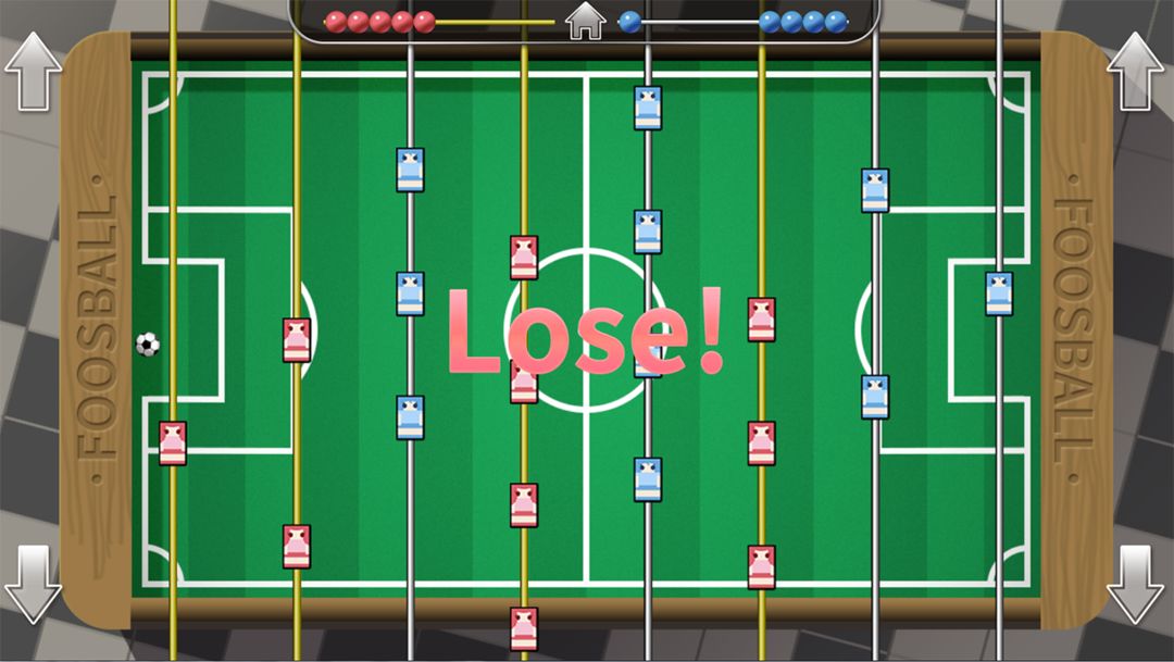 少女足球-Girls Foosball游戏截图
