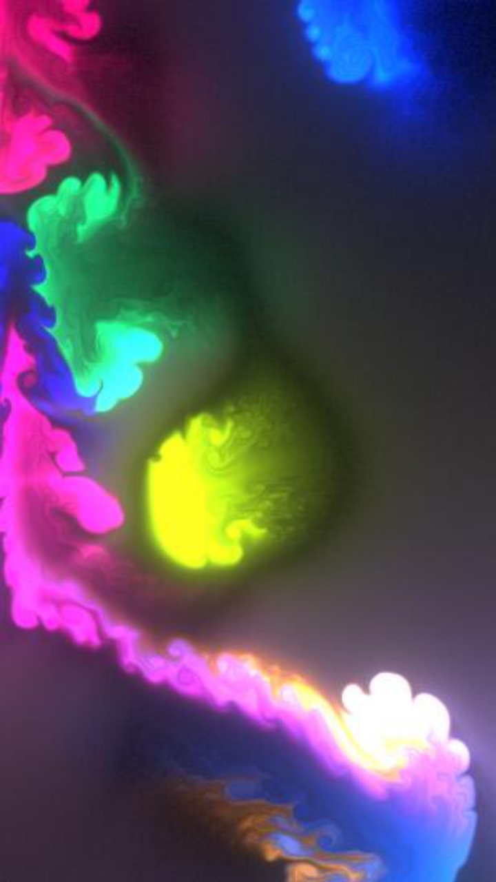 炫彩粒子流体模拟器游戏截图