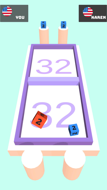 Dice Merge 2048游戏截图