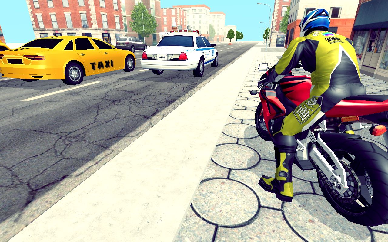 Moto Rider ภาพหน้าจอเกม