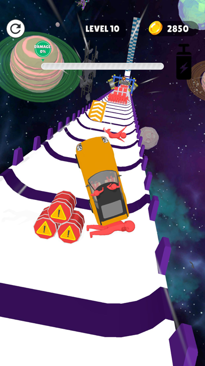 Car Fall Mega Ramp游戏截图