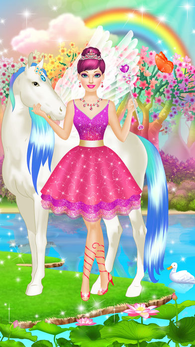 Magic Princess - Girls Makeup & Dressup Salon Game游戏截图