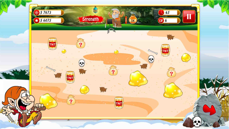 Gold Miner Deluxe Edition Pro游戏截图